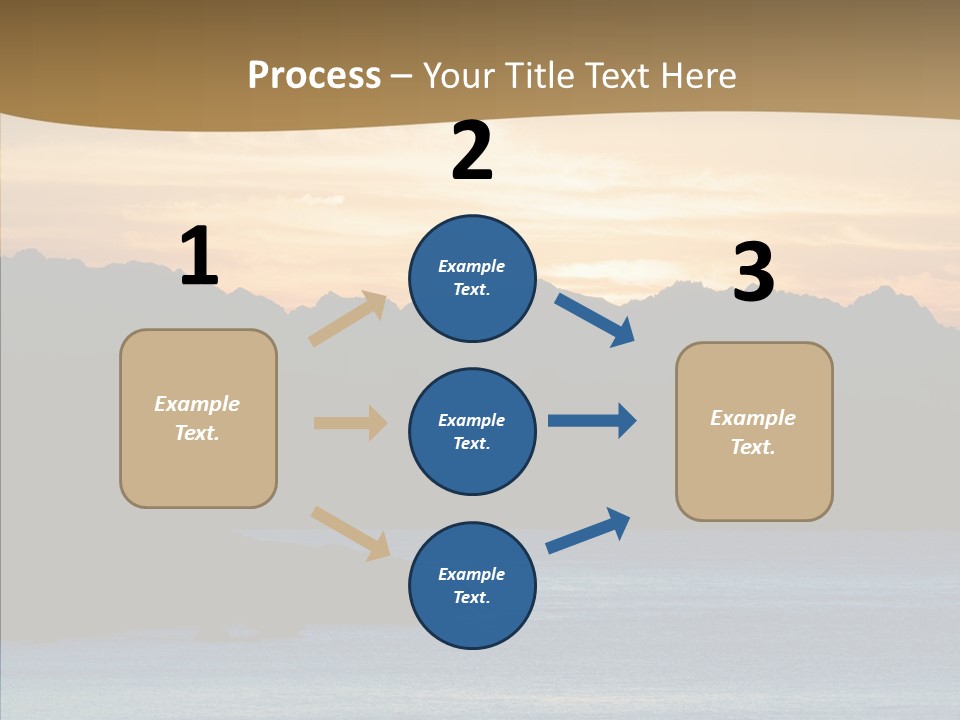 Beautiful Paradise Exotic PowerPoint Template