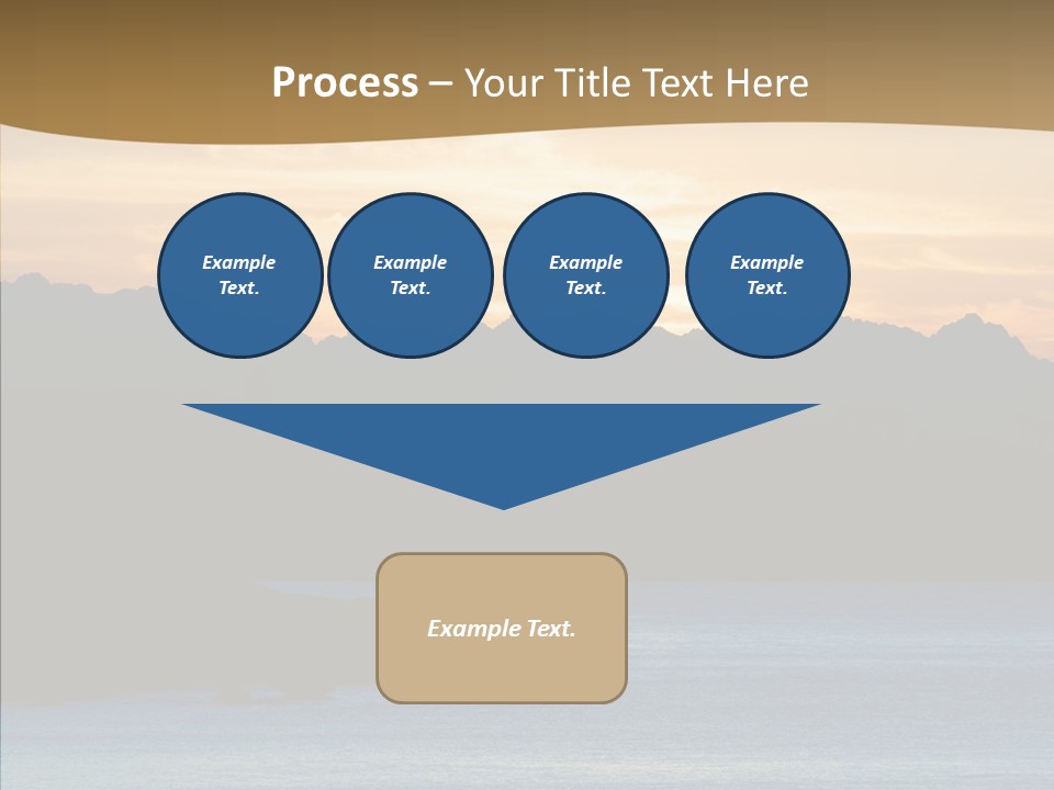 Beautiful Paradise Exotic PowerPoint Template