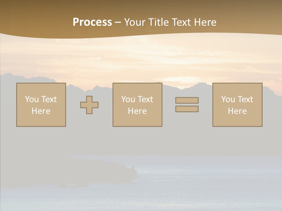 Beautiful Paradise Exotic PowerPoint Template