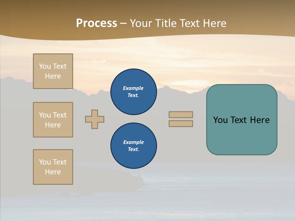 Beautiful Paradise Exotic PowerPoint Template