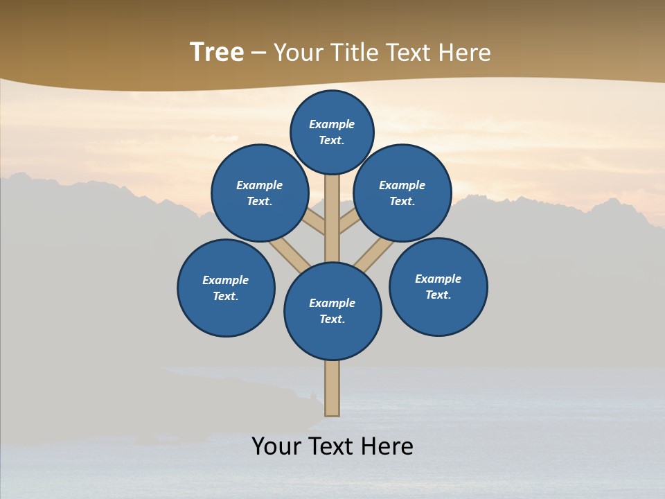 Beautiful Paradise Exotic PowerPoint Template