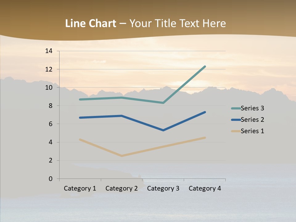 Beautiful Paradise Exotic PowerPoint Template
