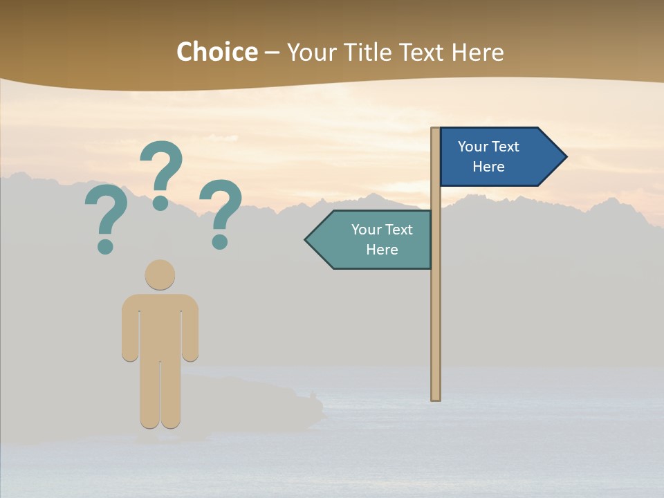 Beautiful Paradise Exotic PowerPoint Template