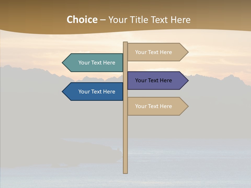 Beautiful Paradise Exotic PowerPoint Template