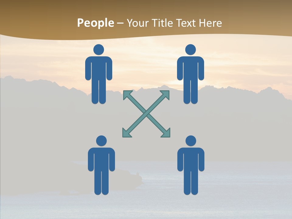 Beautiful Paradise Exotic PowerPoint Template