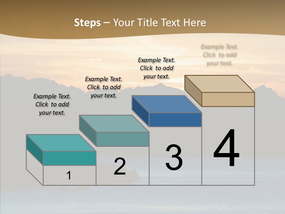 Beautiful Paradise Exotic PowerPoint Template