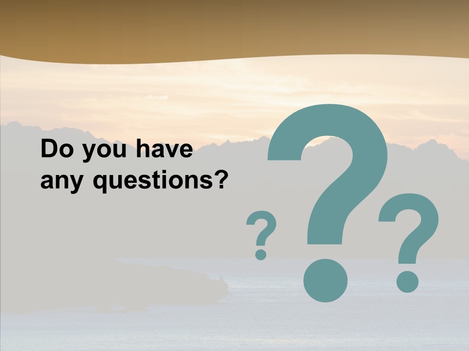 Beautiful Paradise Exotic PowerPoint Template