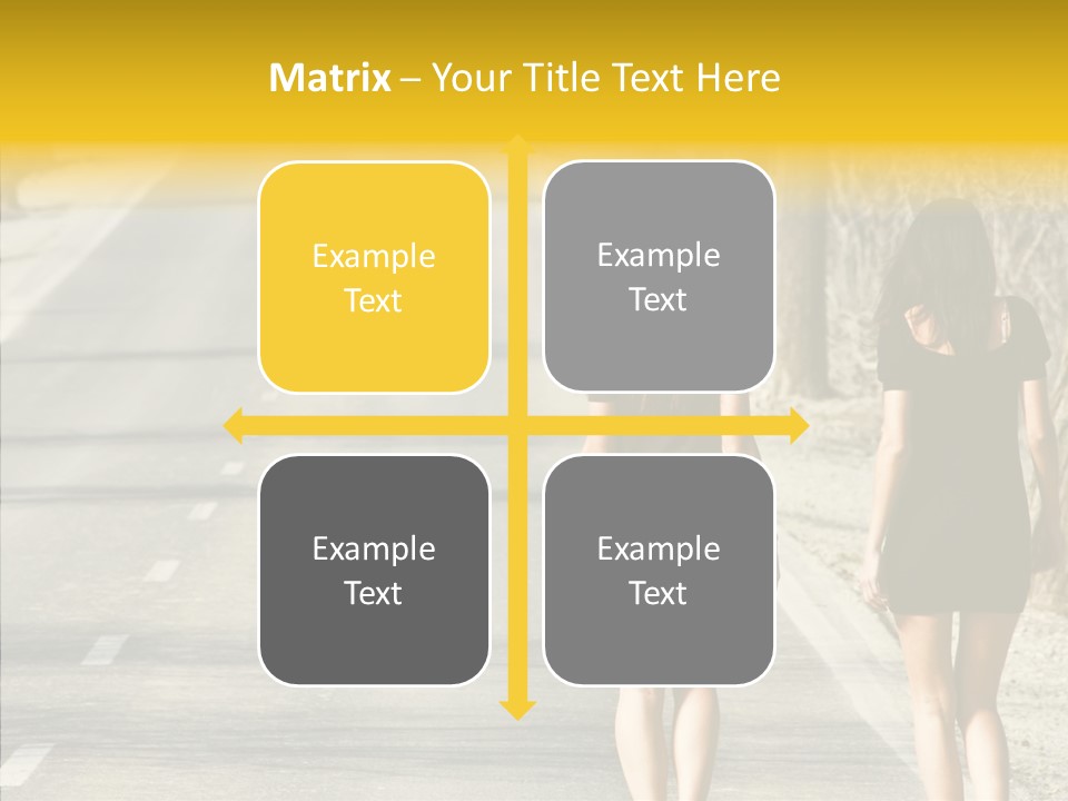 Young Sun Attitude PowerPoint Template