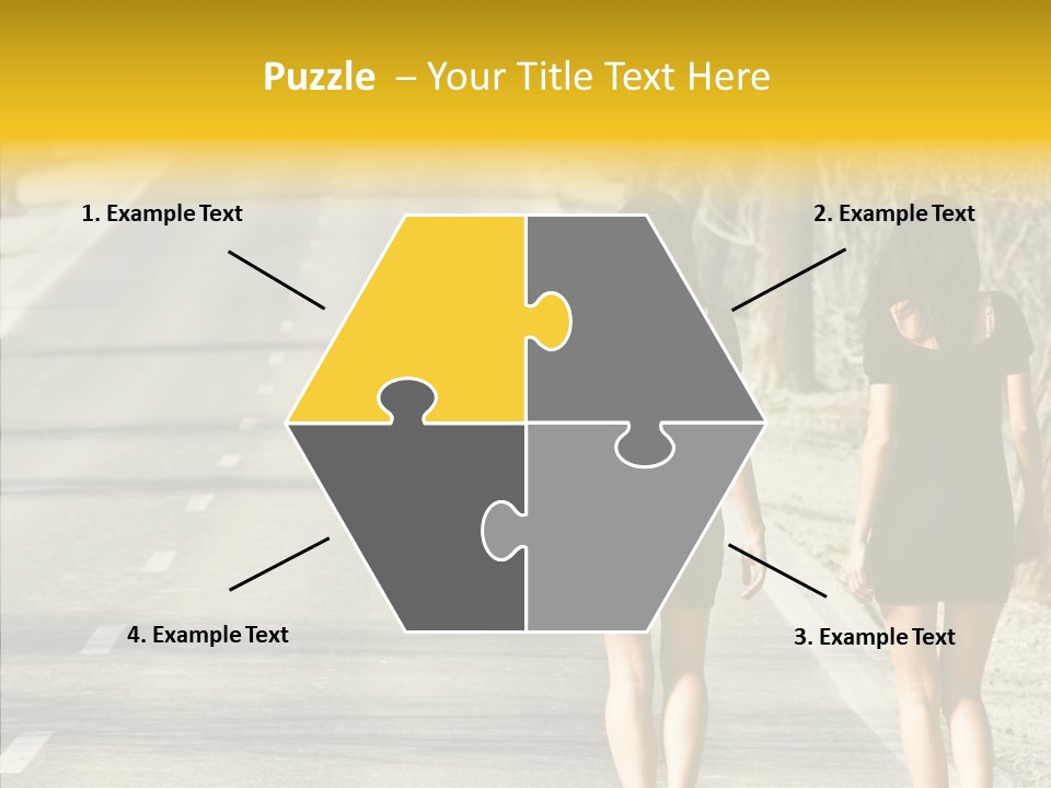 Young Sun Attitude PowerPoint Template