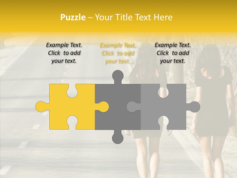 Young Sun Attitude PowerPoint Template