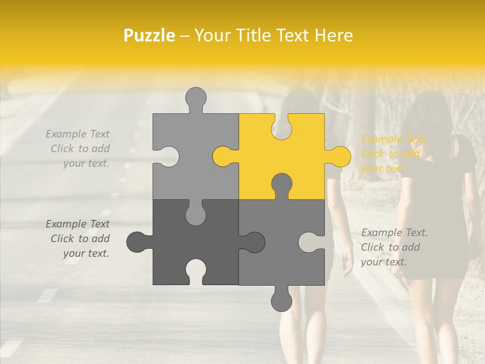 Young Sun Attitude PowerPoint Template