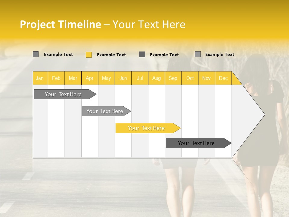 Young Sun Attitude PowerPoint Template
