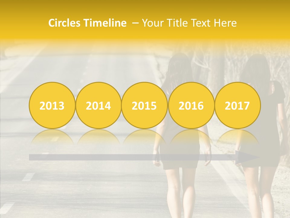 Young Sun Attitude PowerPoint Template