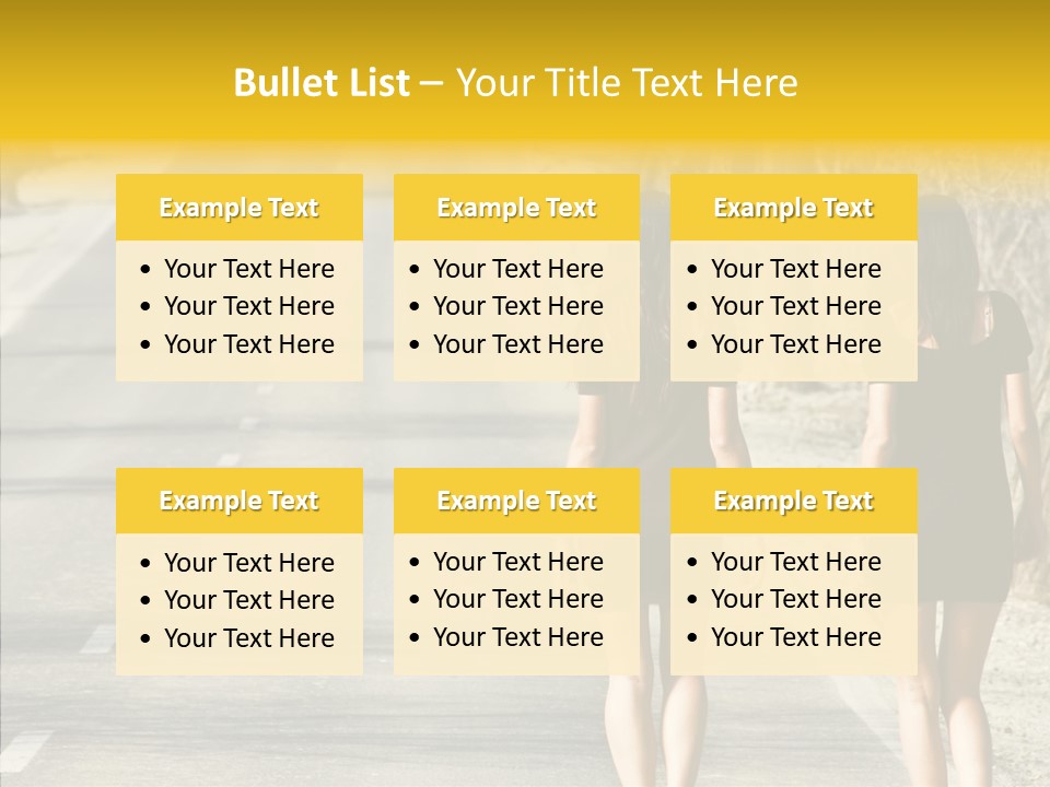 Young Sun Attitude PowerPoint Template