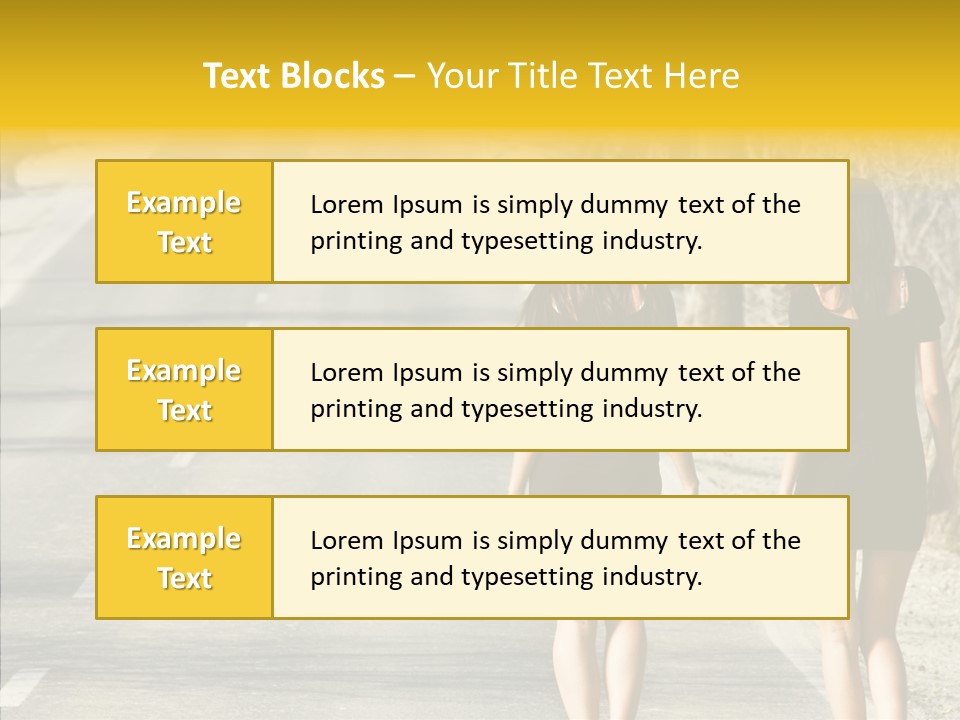Young Sun Attitude PowerPoint Template