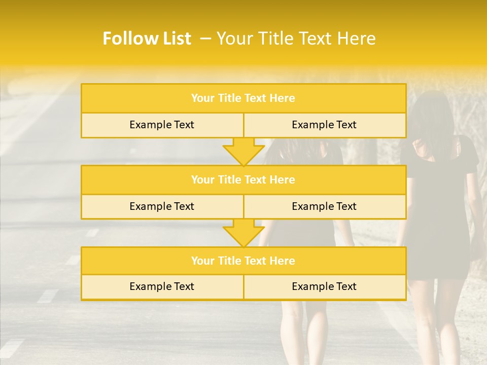 Young Sun Attitude PowerPoint Template
