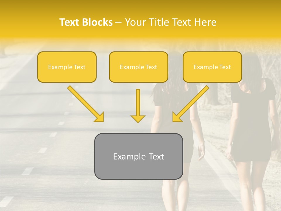 Young Sun Attitude PowerPoint Template