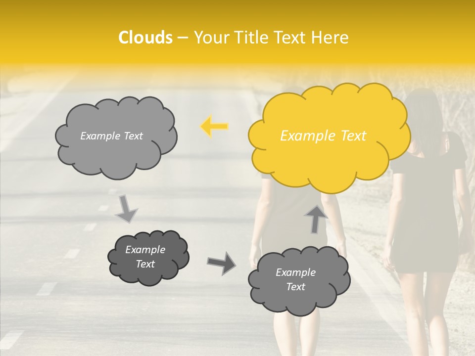 Young Sun Attitude PowerPoint Template