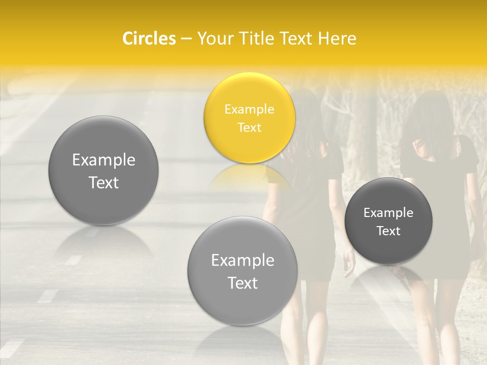 Young Sun Attitude PowerPoint Template