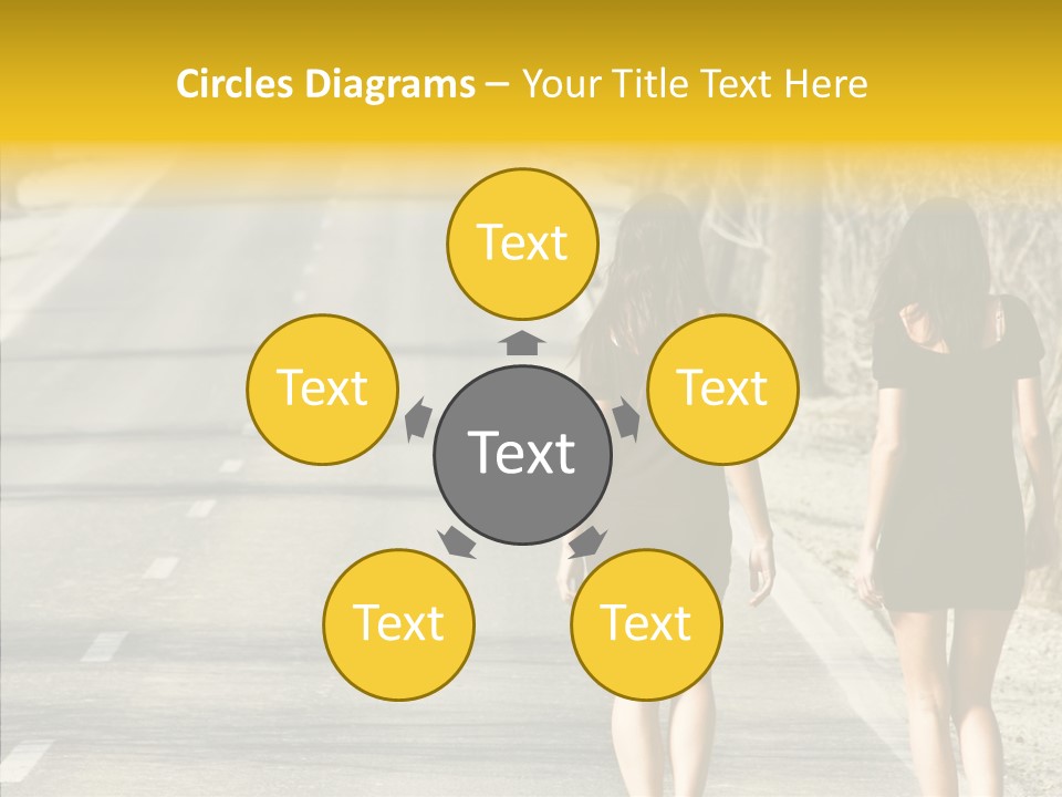 Young Sun Attitude PowerPoint Template