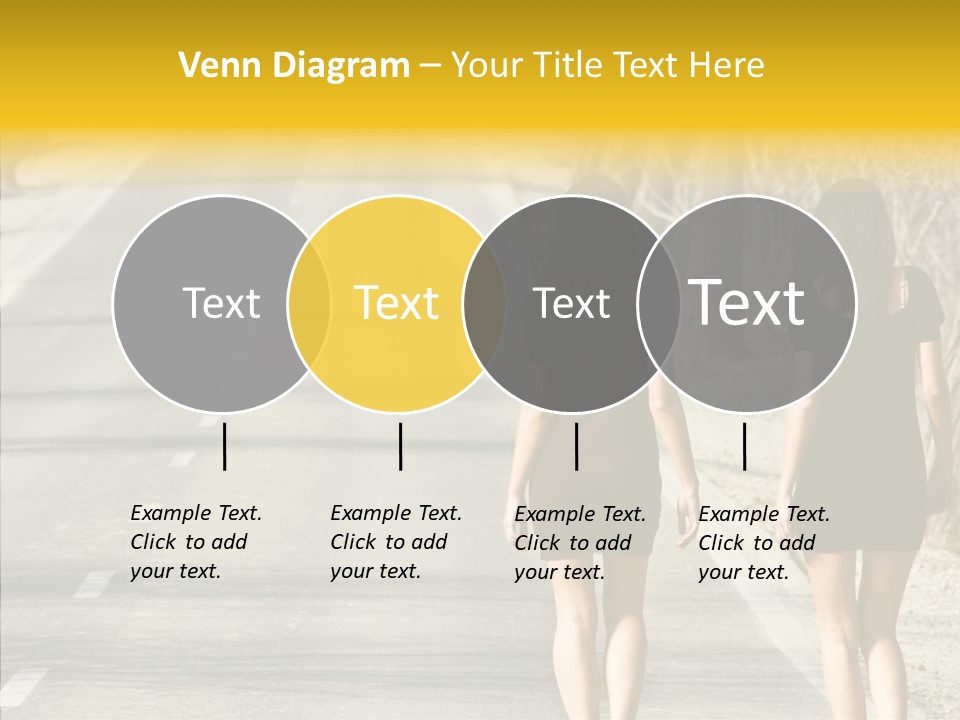 Young Sun Attitude PowerPoint Template