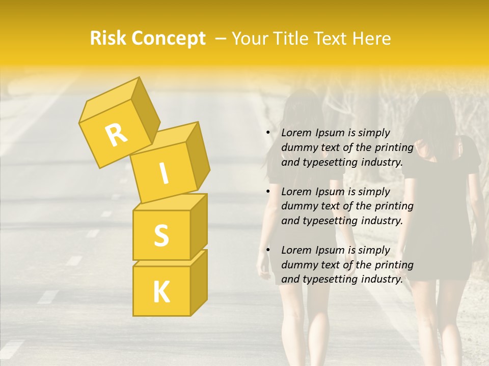 Young Sun Attitude PowerPoint Template