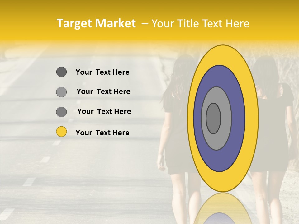 Young Sun Attitude PowerPoint Template