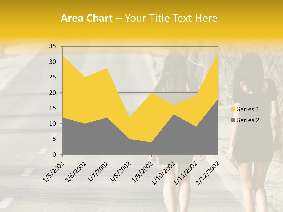 Young Sun Attitude PowerPoint Template