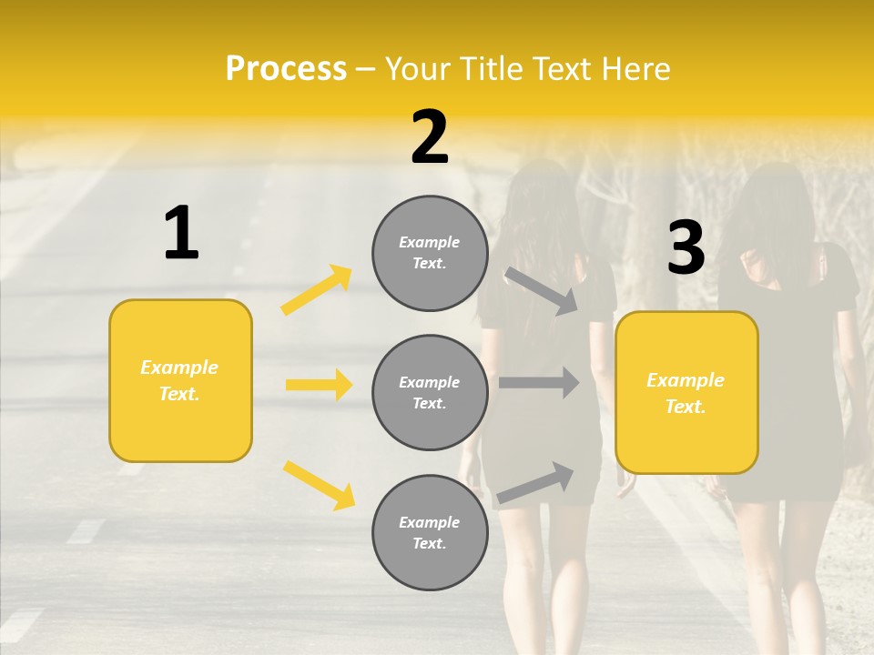 Young Sun Attitude PowerPoint Template