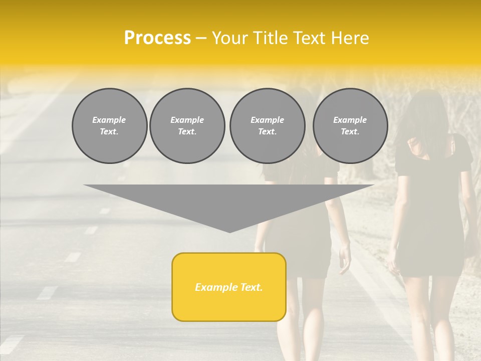 Young Sun Attitude PowerPoint Template