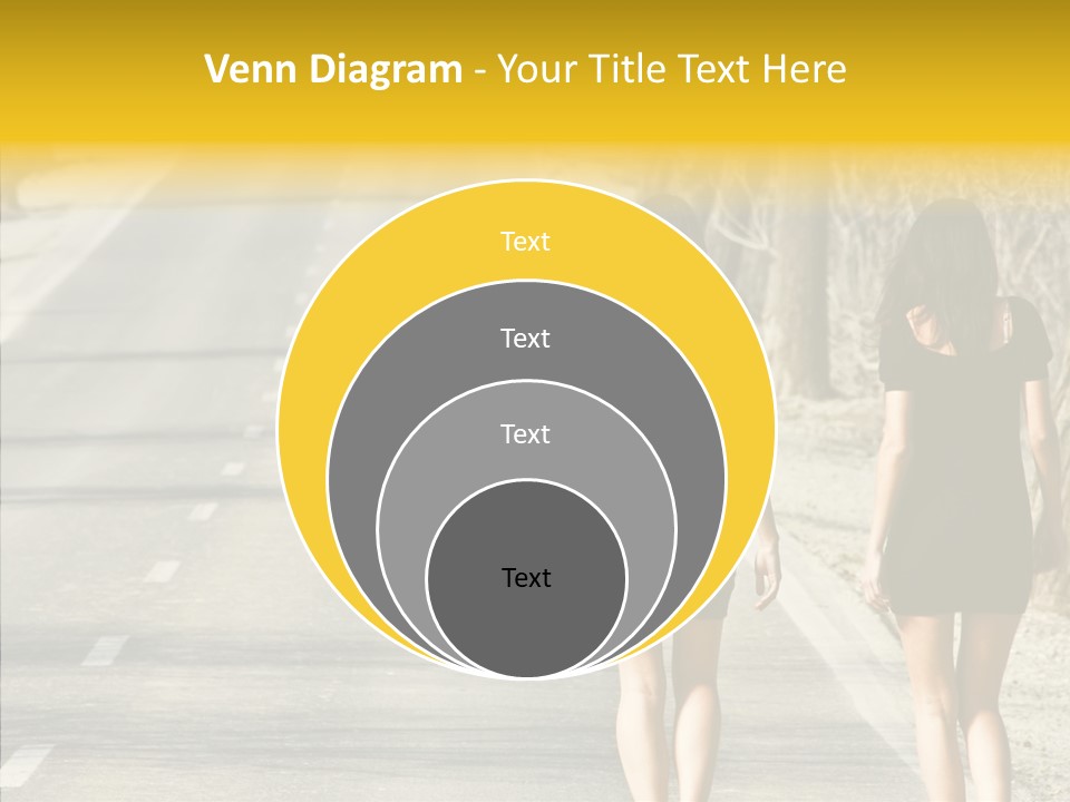 Young Sun Attitude PowerPoint Template
