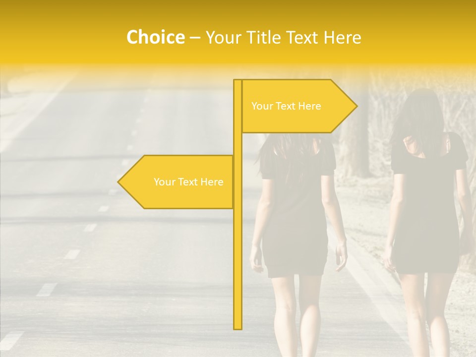 Young Sun Attitude PowerPoint Template