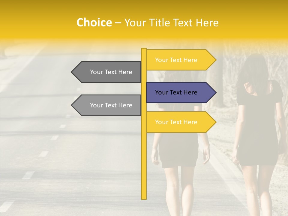 Young Sun Attitude PowerPoint Template