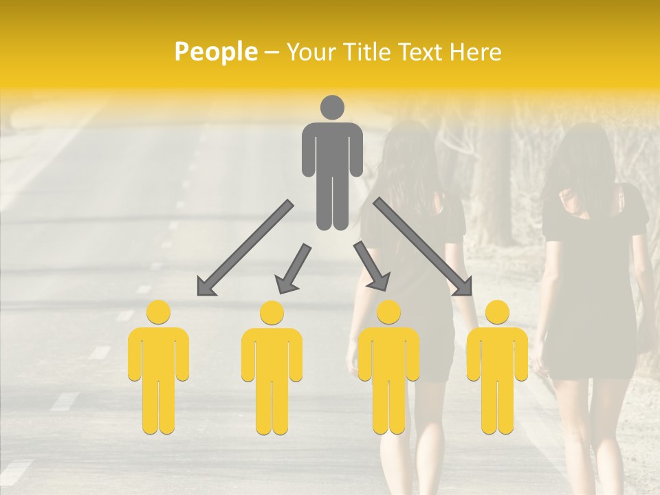 Young Sun Attitude PowerPoint Template