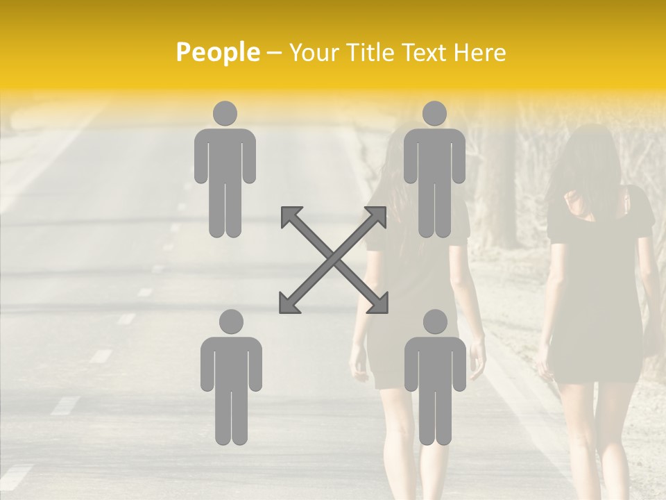 Young Sun Attitude PowerPoint Template