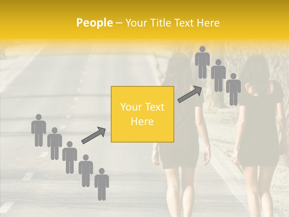 Young Sun Attitude PowerPoint Template