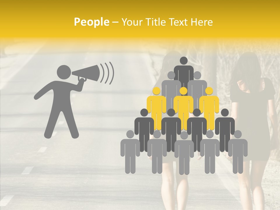 Young Sun Attitude PowerPoint Template