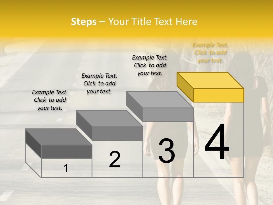 Young Sun Attitude PowerPoint Template