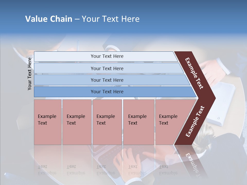 Success Concept Computer PowerPoint Template
