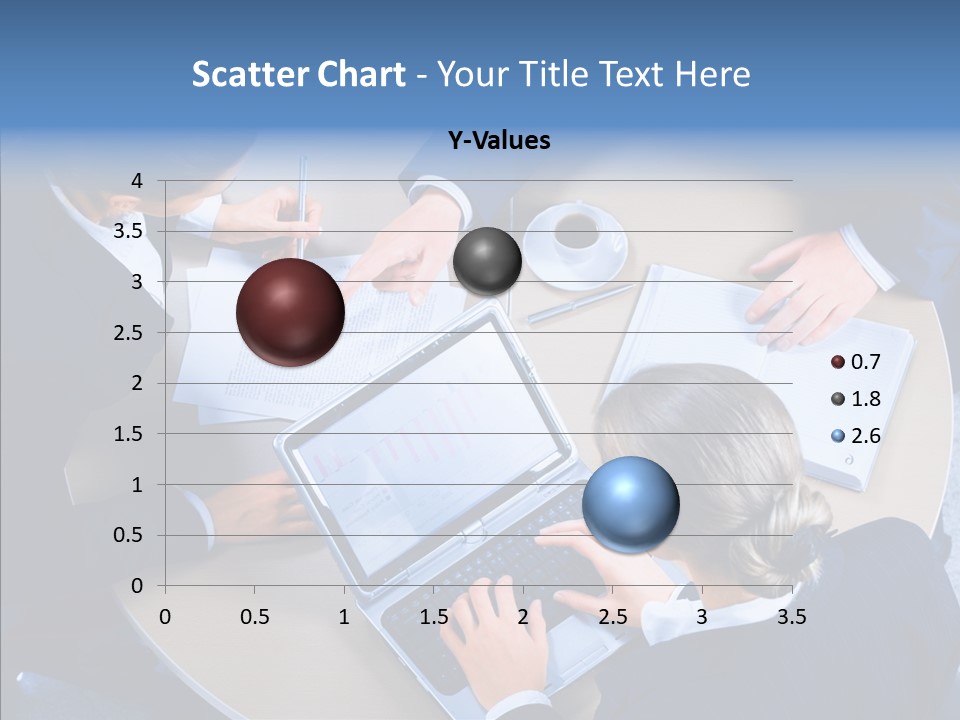 Success Concept Computer PowerPoint Template