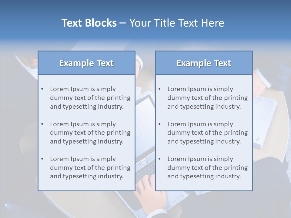 Success Concept Computer PowerPoint Template