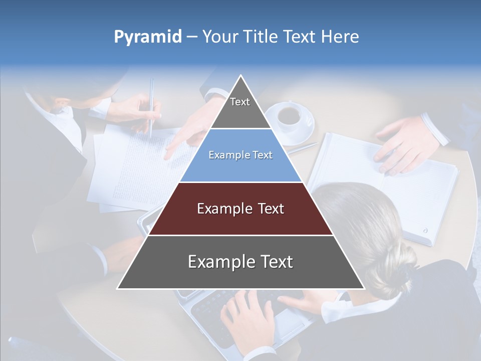 Success Concept Computer PowerPoint Template