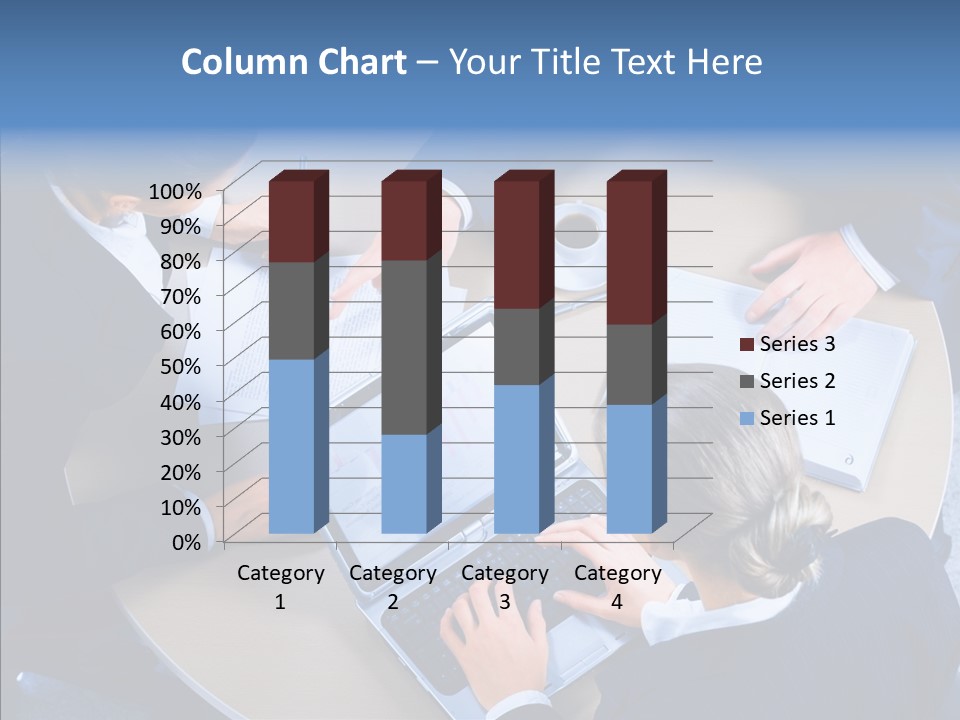 Success Concept Computer PowerPoint Template