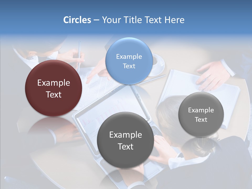 Success Concept Computer PowerPoint Template