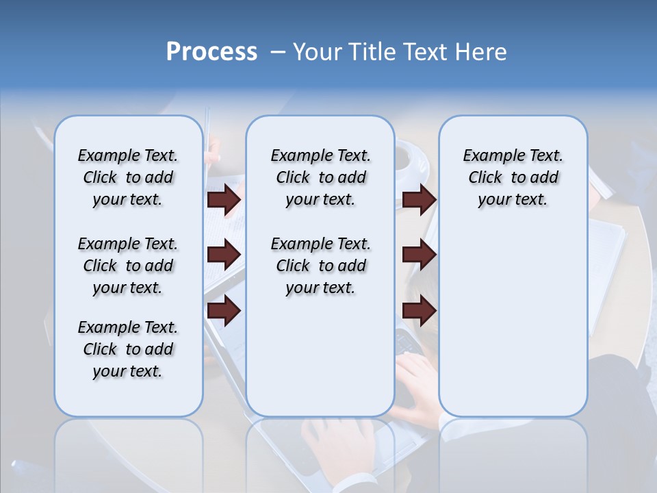 Success Concept Computer PowerPoint Template