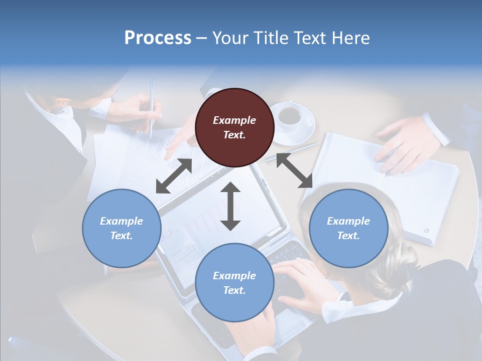 Success Concept Computer PowerPoint Template