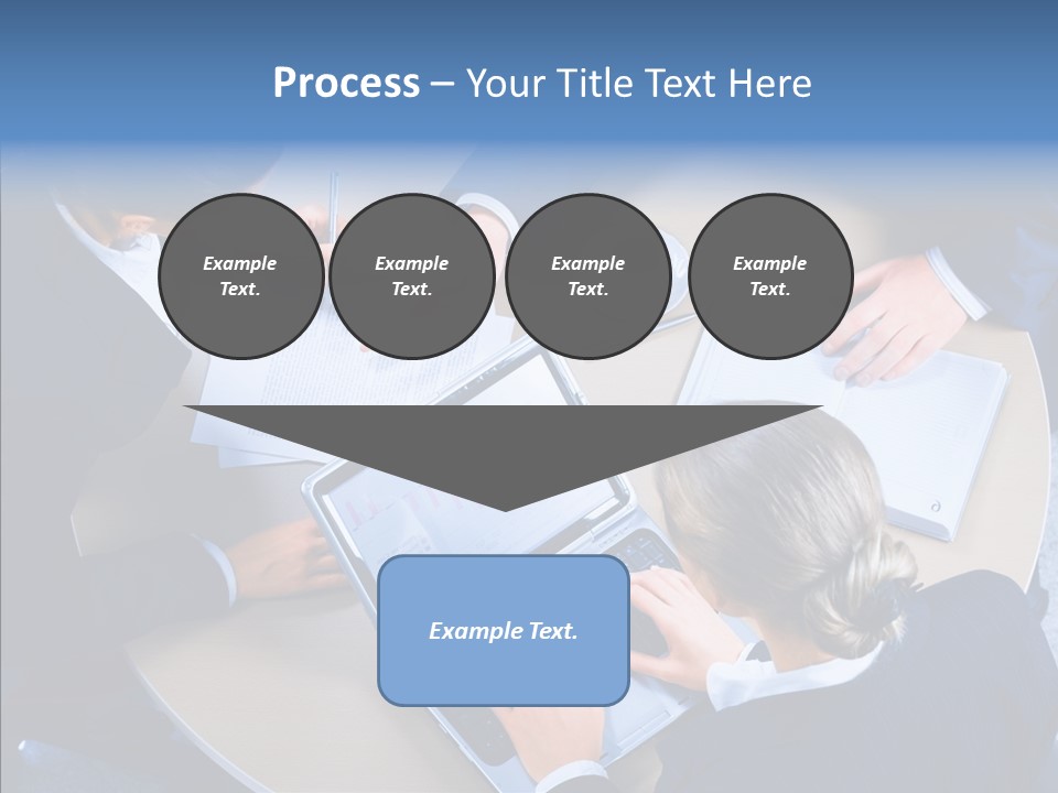 Success Concept Computer PowerPoint Template