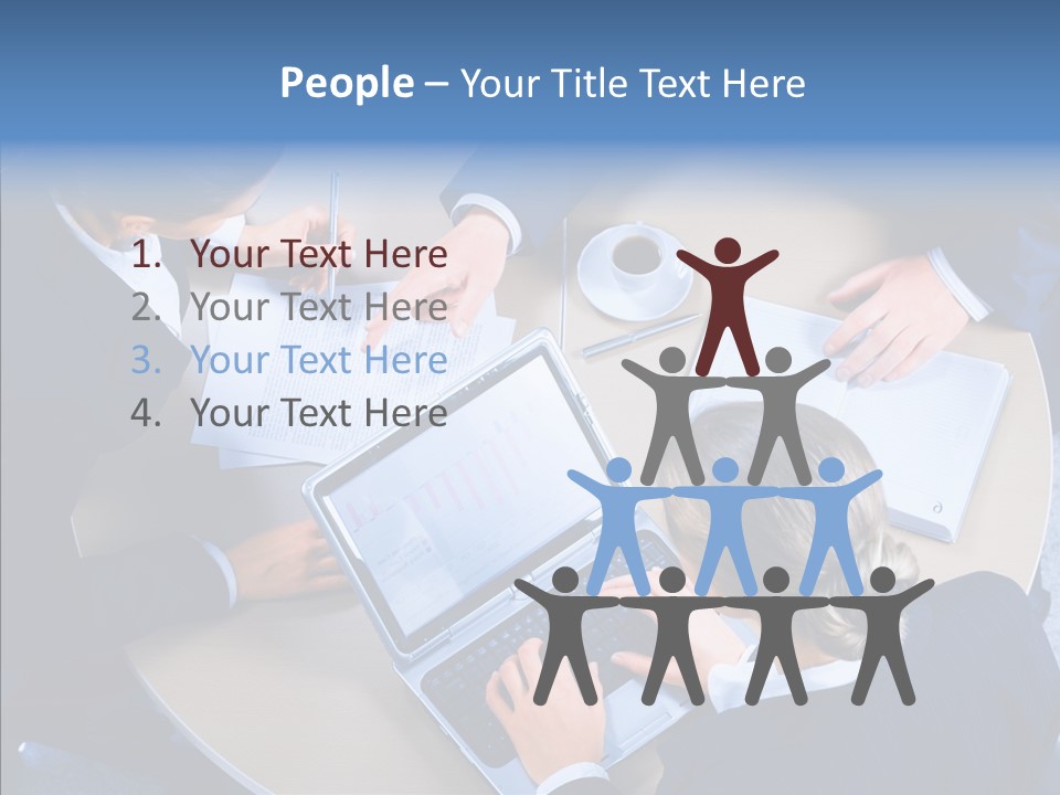 Success Concept Computer PowerPoint Template