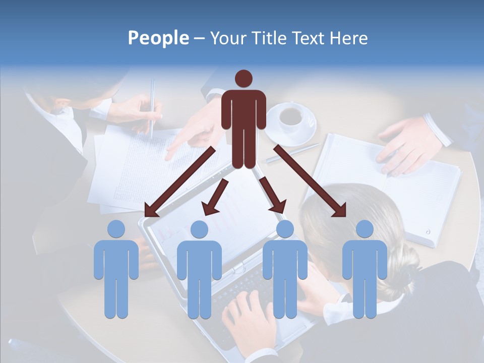 Success Concept Computer PowerPoint Template