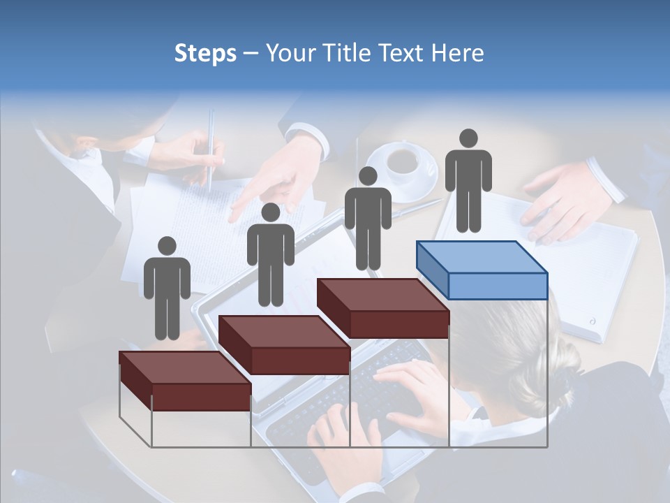 Success Concept Computer PowerPoint Template
